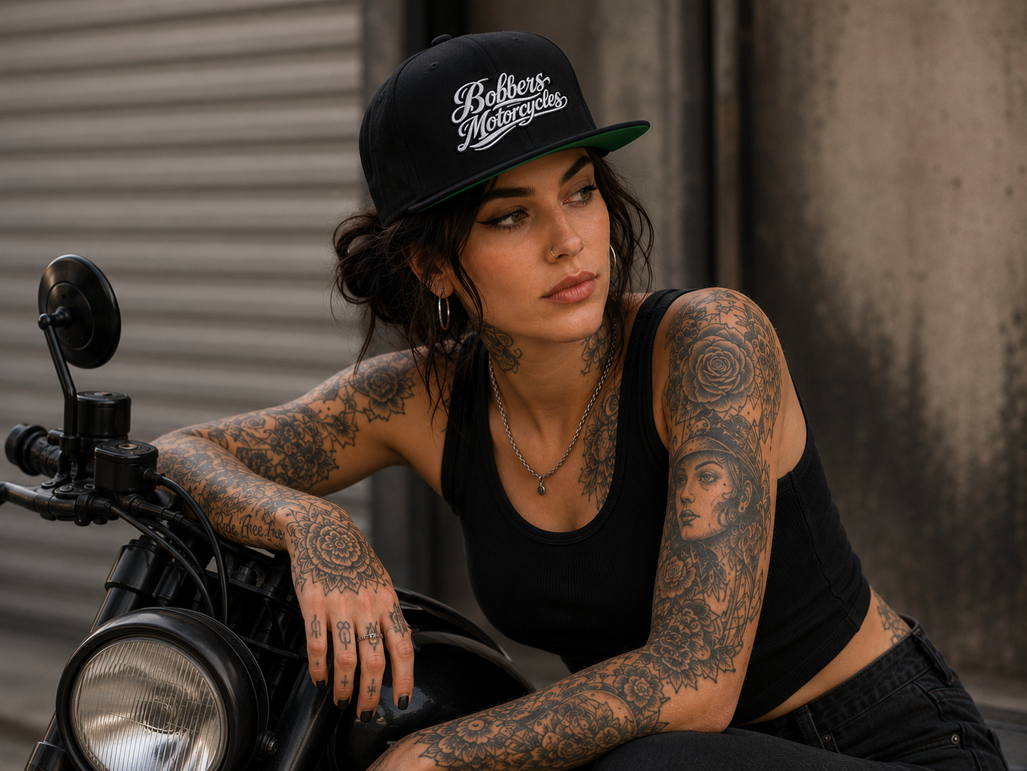 Gorra Snapback Bobbers Motorcycles