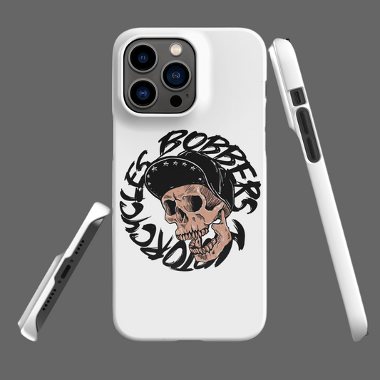 Coque Apple Iphone fine Bobbers Mc Skull Logo
