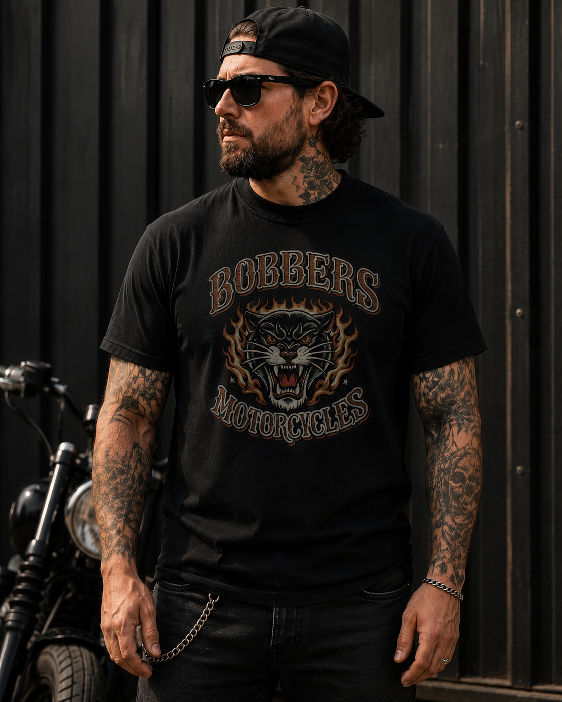 Camiseta pesada Bobbers Mc Tiger